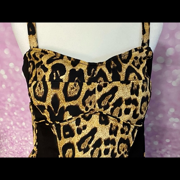 🥀TRIPP NWT animal corset dress, removable straps, back zipper *plus size 3* - Picture 2 of 14